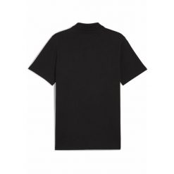 Męska koszulka polo F1® Essentials PUMA. Czarne koszulki polo męskie Puma, m, bez wzorów, prążkowane, klasyczne, bez ramiączek. Za 199.00 zł.