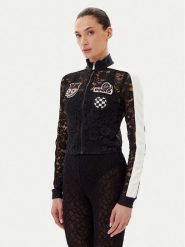 PINKO Kardigan 105255 A2ML Czarny Regular Fit. Czarne kardigany damskie Pinko, m, bez wzorów, z syntetyku. Za 899.99 zł.
