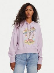 Billabong Bluza All Time EBJFT00146 Fioletowy Boxy Fit. Fioletowe bluzy damskie Billabong, s, bez wzorów, z bawełny, bez kaptura. Za 159.99 zł.