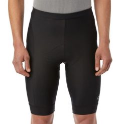 Szorty Giro Chrono Sport. Czarne krótkie spodenki sportowe męskie GIRO, l, bez wzorów, z tkaniny, rowerowe. Za 398.40 zł.