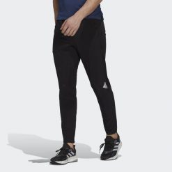 Spodnie D4T Training. Czarne buty sportowe męskie Adidas, z dzianiny, bez zapięcia, na fitness i siłownię. Za 247.99 zł.