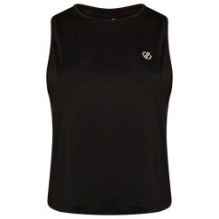 Damska Koszulka Mediate. Czarne koszulki sportowe damskie Dare 2b, xl, bez wzorów, bez kołnierzyka, bez ramiączek. Za 40.99 zł.