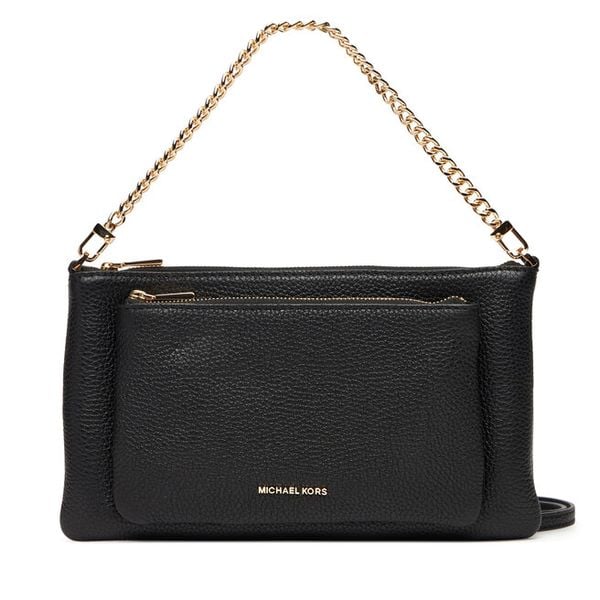 Torebka MICHAEL Michael Kors. Czarne listonoszki damskie MICHAEL Michael Kors, bez wzorów, bez dodatków. Za 629.99 zł.