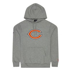 Bluza z kapturem Chicago Bears NFL. Szare bluzy męskie New Era, m, bez wzorów, z bawełny, z kapturem. Za 222.70 zł.