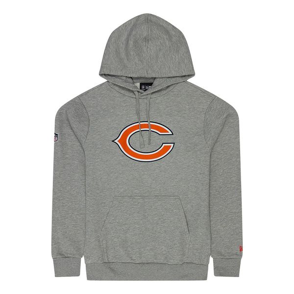 Bluza z kapturem Chicago Bears NFL. Szare bluzy męskie New Era, m, bez wzorów, z bawełny, z kapturem. Za 191.00 zł.