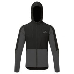 Bluza z kapturem Altura Esker Cave Trail. Czarne bluzy męskie ALTURA, xl, bez wzorów, z materiału, z kapturem. Za 474.35 zł.