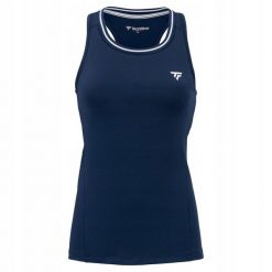 Damska koszulka tenisowa Tecnifibre Tank Top. Niebieskie t-shirty damskie TECNIFIBRE, bez wzorów, sportowe, bez kołnierzyka. Za 214.99 zł.