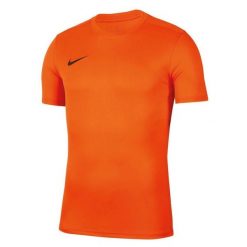 Koszulka treningowa męska Nike Park Vii. Brązowe koszulki sportowe męskie Nike, m, bez wzorów, z dzianiny, bez kołnierzyka, bez ramiączek, na fitness i siłownię, dri-fit (nike). Za 116.05 zł.