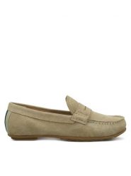 Gant Mokasyny 30573932 Beżowy. Brązowe mokasyny damskie GANT, ze skóry. Za 269.99 zł.