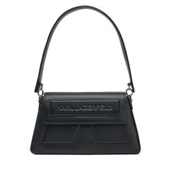 Torebka KARL LAGERFELD. Czarne torebki do ręki damskie KARL LAGERFELD, bez wzorów, klasyczne, bez dodatków. Za 869.99 zł.