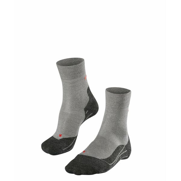 Skarpetki damskie Falke RU4 Wool. Szare skarpety damskie Falke, bez wzorów, z poliamidu. Za 153.00 zł.