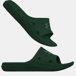 Klapki Męskie Under Armour Na Basen Plażę. Zielone klapki męskie Under Armour, sportowe. Za 119.99 zł.