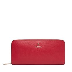 Portfel Furla. Czerwone portfele damskie Furla, bez wzorów. Za 799.99 zł.