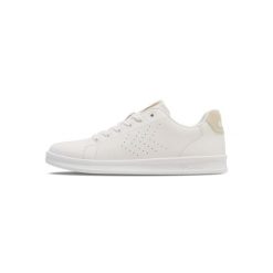 Sneakersy Hummel Court Line. Białe obuwie sportowe damskie Hummel, bez wzorów. Za 184.50 zł.