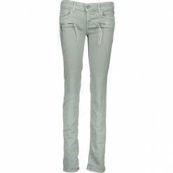 Dżinsy "Brigidot" - Slim fit - w kolorze khaki. Brązowe jeansy damskie Replay. W wyprzedaży za 289.95 zł.
