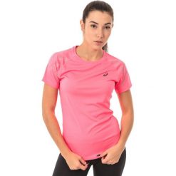 Asics Koszulka damska Stripe Top Asics Diva Pink Heather różowa r. S (1412246039). Bluzki damskie marki Asics. Za 86.00 zł.