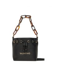 Valentino Torebka Bercy VBS7LM02 Czarny. Czarne torebki do ręki damskie Valentino, bez wzorów, ze skóry, bez dodatków. Za 409.99 zł.