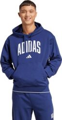 Adidas Bluza męska adidas Collegiate Hoodie ciemnoniebieska KC3874 XL. Niebieskie bluzy męskie Adidas, m, bez wzorów, bez kaptura. Za 226.78 zł.