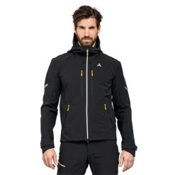 Kurtka narciarska męska Schöffel Matrei. Czarne kurtki męskie Schöffel, na zimę, m, bez wzorów, sportowe, bez kaptura. Za 1,249.99 zł.