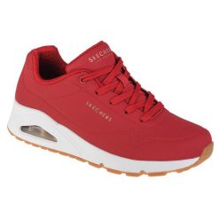 Buty do chodzenia damskie Skechers Uno-Stand on Air. Czerwone obuwie sportowe damskie Skechers, bez wzorów, trekkingowe, Skechers Sport. Za 383.00 zł.