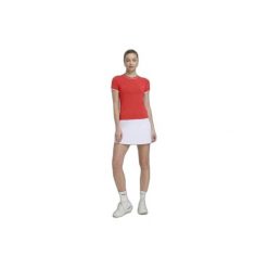 Koszulka damska Wilson Team. Białe koszulki sportowe damskie Wilson, l, bez wzorów, z bawełny, bez kołnierzyka, bez ramiączek, na fitness i siłownię. Za 189.99 zł.