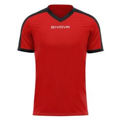 Męska Koszulka Interlock Revolution. Czarne koszulki sportowe męskie Givova, m, bez wzorów, bez kołnierzyka, bez ramiączek, trekkingowe. Za 54.99 zł.