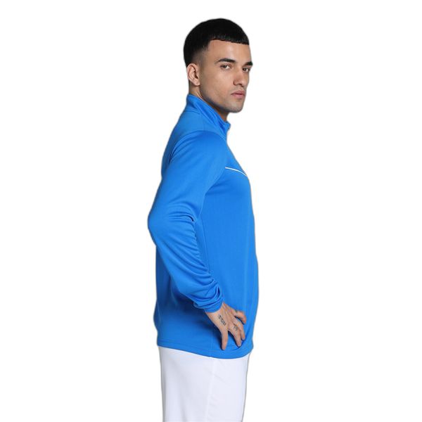 Bluza męska Puma teamRISE Training Poly Jacket niebieska. Niebieskie bluzy męskie Puma, m, bez wzorów, sportowe, bez kaptura. Za 142.86 zł.