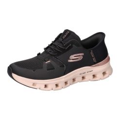 Buty sportowe damskie Skechers Glide step Pro radiant Stride. Czarne obuwie sportowe damskie Skechers, bez wzorów. Za 690.00 zł.