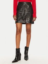 Vero Moda Spódnica z imitacji skóry Rocky 10330112 Czarny Slim Fit. Czarne spódnice damskie Vero Moda, xl, bez wzorów, ze skóry. Za 159.99 zł.