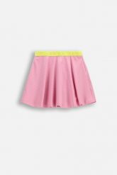 Legginsy sportowe dla dzieci Lemon Explore WL6 krótkie różowe z spódnicą. Czerwone legginsy dla dziewczynek LEMON explore, bez wzorów, z dresówki, długie. Za 59.90 zł.