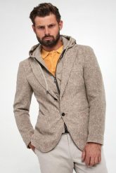 Marynarka męska Hoodney-J14 JOOP! JEANS. Marynarki męskie JOOP! Jeans, bez wzorów, z jeansu. W wyprzedaży za 1,364.35 zł.