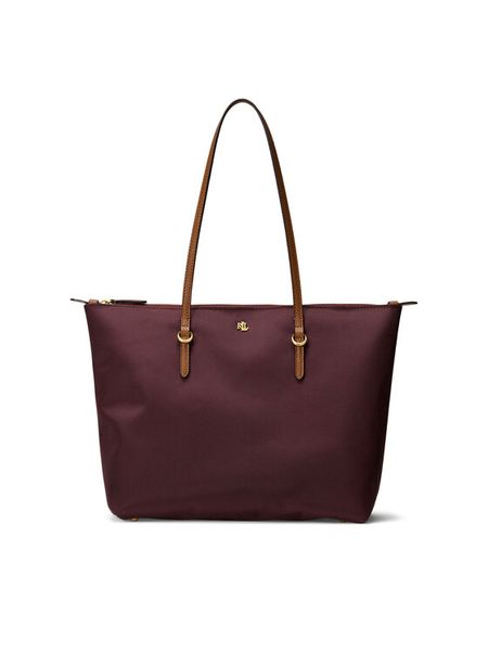 LAUREN RALPH LAUREN Torebka 431916737045 Bordowy. Czerwone torebki do ręki damskie Lauren Ralph Lauren, bez wzorów, z materiału, bez dodatków. Za 639.99 zł.