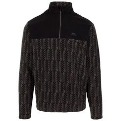 Męska Bluza Polarowa Embleton AT100. Niebieskie bluzy męskie Trespass, m, bez wzorów, z polaru, bez kaptura, trekkingowe. Za 84.99 zł.