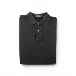 Second life - Koszulka polo męska z krótkim rękawem szara - Stan bardzo dobry. Szare koszulki polo męskie Ralph Lauren, m, bez wzorów, z materiału, casualowe, bez ramiączek. Za 127.76 zł.