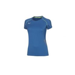 Premium T-shirt damski Mizuno JPN. Czarne t-shirty damskie Mizuno, m, bez wzorów, z materiału, klasyczne, bez kołnierzyka. Za 156.05 zł.