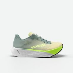 Buty do biegania męskie Kiprun Kipride. Zielone buty sportowe męskie KIPRUN, bez zapięcia, do biegania. Za 499.99 zł.