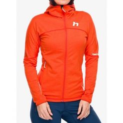 Bluza z kapturem damska Hannah Meda Hoody. Brązowe bluzy sportowe damskie Hannah, xl, bez wzorów, z kapturem, narciarskie. Za 377.99 zł.