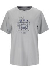 T-shirt damski Whistler Tergo. Brązowe t-shirty damskie Whistler, l, bez wzorów, z materiału, klasyczne, bez kołnierzyka. Za 126.50 zł.