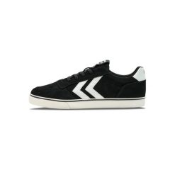 Buty sportowe z zamszu Hummel Stadil Lx-E. Czarne buty sportowe męskie Hummel, bez zapięcia. Za 340.00 zł.