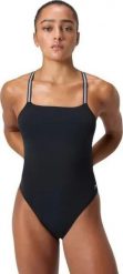 Damski kostium kąpielowy 1-częściowy Speedo End+ Vanquisher. Czarne kostiumy jednoczęściowe damskie Speedo, l, bez wzorów, z materiału, klasyczne, na fitness i siłownię. Za 308.50 zł.