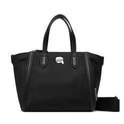 Torebka KARL LAGERFELD. Czarne torebki do ręki damskie KARL LAGERFELD, bez wzorów, klasyczne, bez dodatków. Za 549.99 zł.
