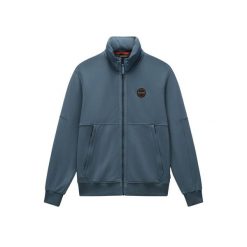 Bluza Napapijri B-Ambra. Zielone bluzy męskie Napapijri, m, bez wzorów, bez kaptura. W wyprzedaży za 485.00 zł.