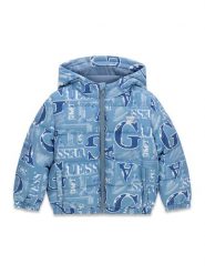 Guess Kurtka zimowa N6BL03 W4499 Niebieski jasny Regular Fit. Niebieskie kurtki i płaszcze dla chłopców Guess, na zimę, z aplikacjami, z syntetyku, bez kaptura. Za 344.99 zł.