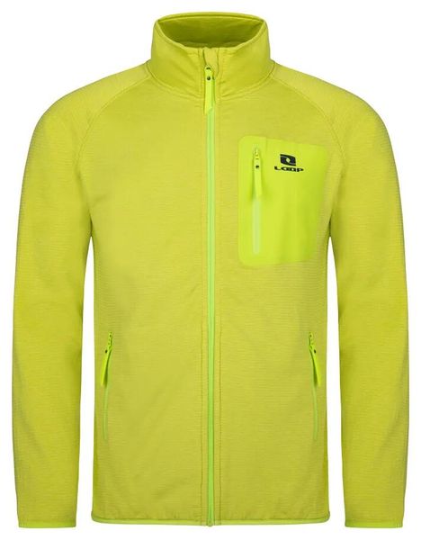 Męska bluza Loap Motol zielona. Zielone bluzy męskie Scarpa, m, bez wzorów, z elastanu, bez kaptura. Za 233.99 zł.