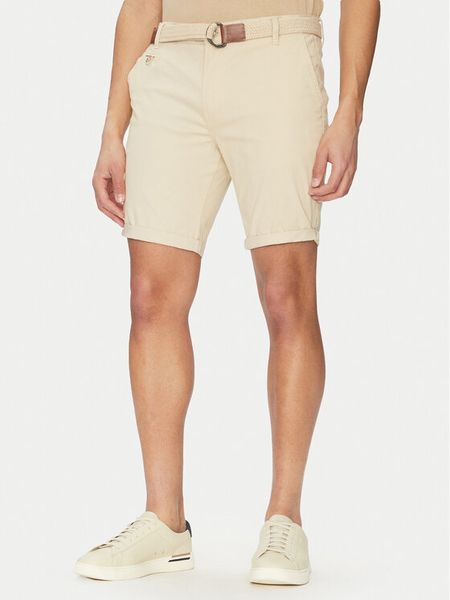 INDICODE Szorty materiałowe Inconor 70-060 Zielony Regular Fit. Zielone szorty męskie INDICODE, m, bez wzorów, z materiału. Za 139.99 zł.