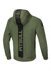 Spodnie męskie Dolphin. Zielone spodnie sportowe męskie PITBULL, m, z aplikacjami, z bawełny, na fitness i siłownię. Za 299.00 zł.