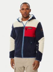 Napapijri Polar Yupik NP0A8AZX Granatowy Regular Fit. Niebieskie bluzy męskie Napapijri, m, bez wzorów, z polaru, bez kaptura. Za 919.99 zł.