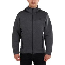 Bluza męska z kapturem Fundango Hamal Tech. Zielone bluzy męskie Fundango, m, bez wzorów, z polaru, z kapturem, trekkingowe. Za 319.90 zł.