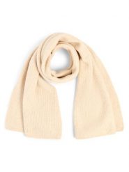 MbyM szalik z dzianiny z zawartością wełny - Sanela Kobiety Sztuczne włókno beżowy, ONE SIZE. Brązowe szaliki i chusty damskie mbyM, bez wzorów, z dzianiny, eleganckie. Za 169.95 zł.