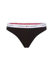 Tommy Hilfiger Stringi Kobiety Dżersej czarny, MD. Czarne stringi damskie Tommy Hilfiger, bez wzorów, z dżerseju. Za 59.95 zł.